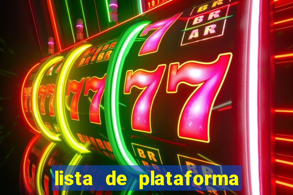 lista de plataforma de jogos