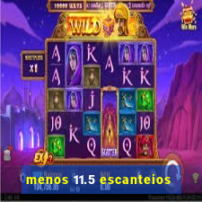 menos 11.5 escanteios