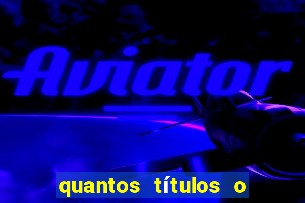 quantos títulos o flamengo tem no total