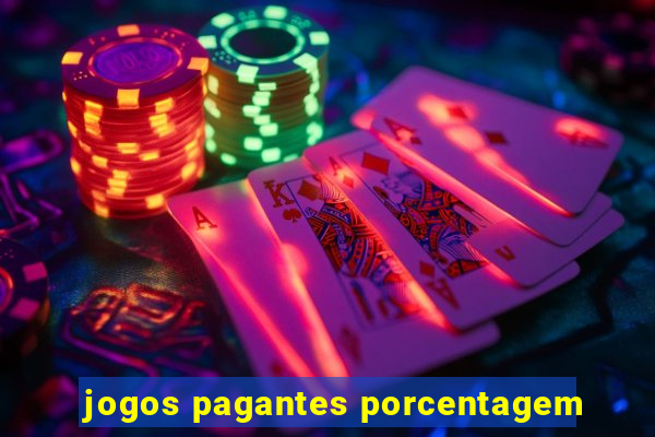 jogos pagantes porcentagem