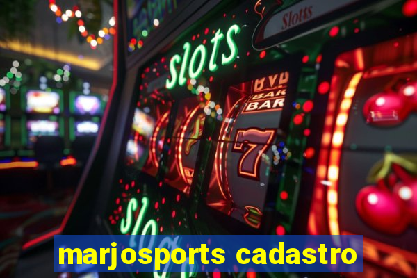 marjosports cadastro