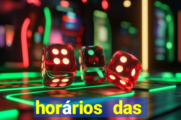 horários das plataformas de jogos