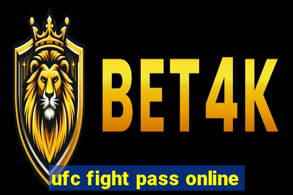 ufc fight pass online