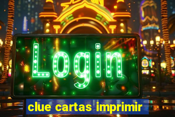 clue cartas imprimir