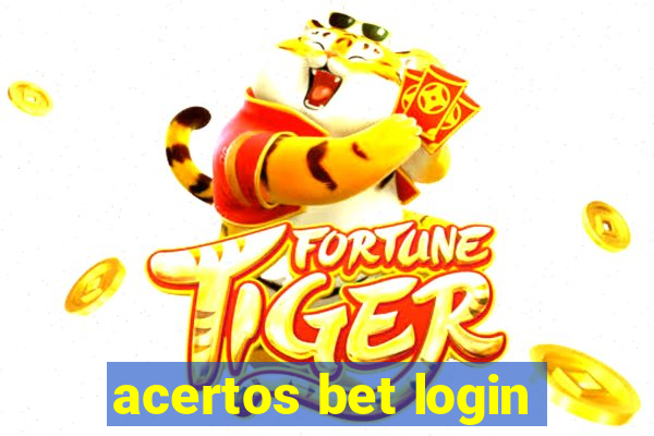 acertos bet login