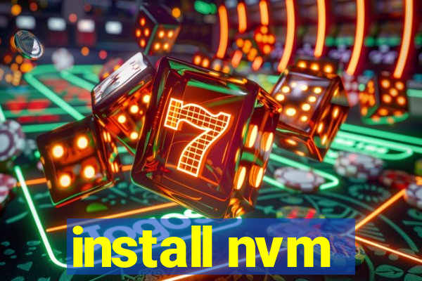 install nvm